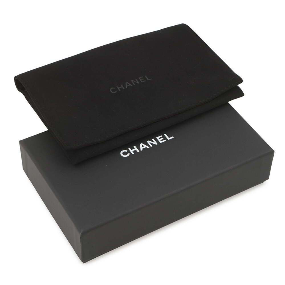 CHANEL Black Caviar Leather Logo Wallet - Picture 13 of 13